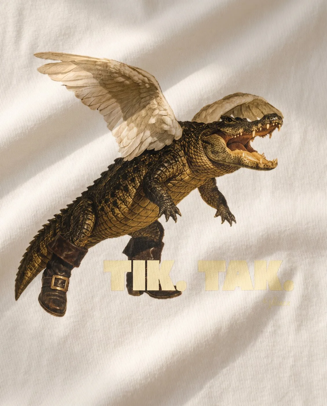 TIK TAK Tee - WHITE — 03